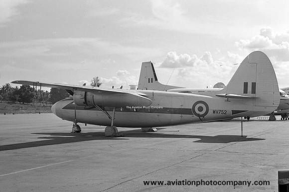 RAF Labuan Hunting Pembroke C.1 WV752 (1967)
