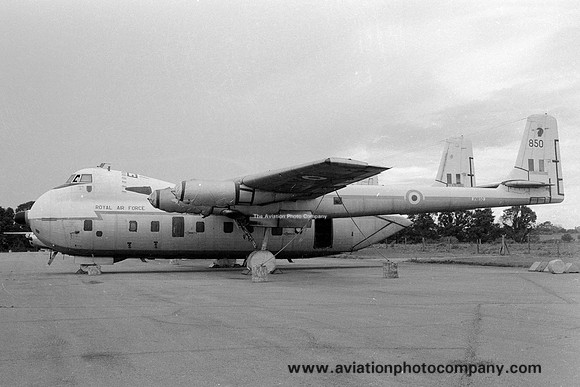 RAF 114 Squadron AWA Argosy C.1 XN850 (1973)