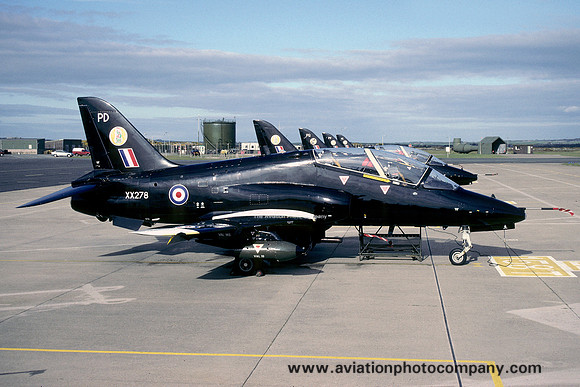 RAF 19 Squadron Hawker Siddeley Hawk T.1A XX278/PD (1997)