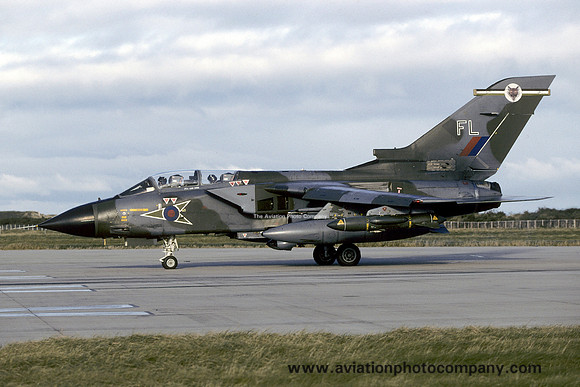 RAF 12 Squadron Panavia Tornado GR.1B ZA492/FL at RAF Lossiemouth (1997)