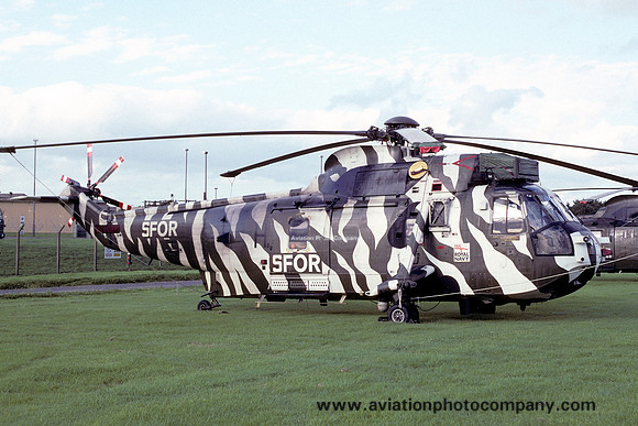 Royal Navy 845 Squadron SFOR Westland Sea King HC.4 ZD477/H (1997)
