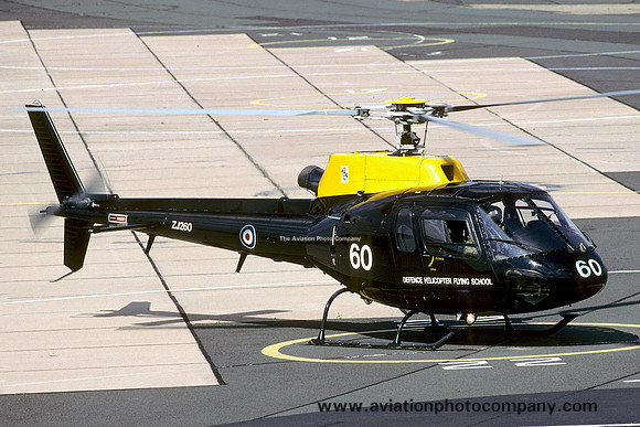RAF Defence Helicopter Flying School Aerospatiale Squirrel HT.1 ZJ260/60 (1997)