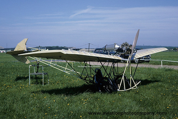 Demoiselle replica used in the film "Those Magnificent Men In Their Flying Machines"