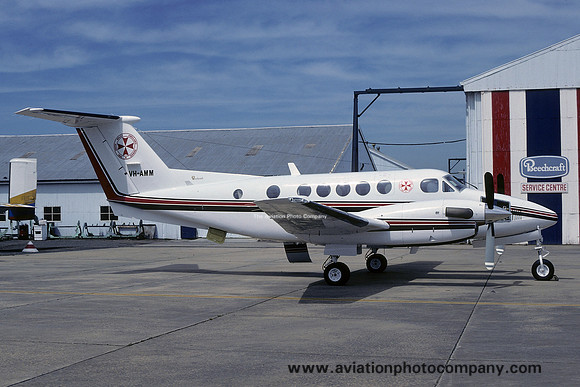 New South Wales Ambulance Service Beech King Air 200 VH-AMM (1985)
