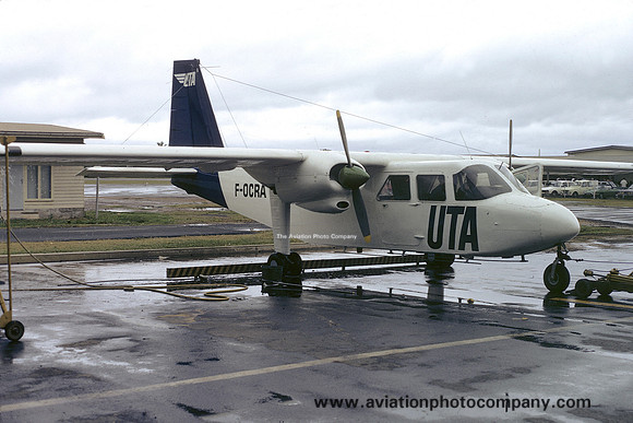 UTA Britten Norman BN-2A-9 Islander F-OCRA (1974)