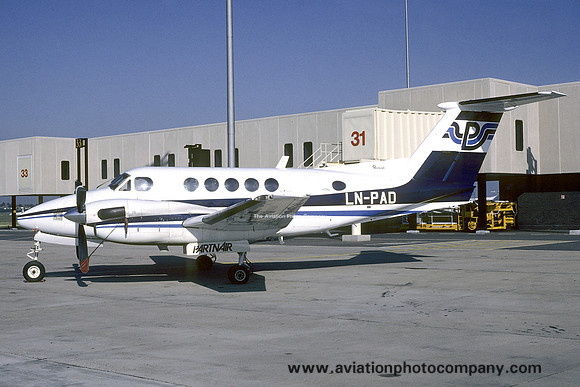 Partnair Beech King Air 200 LN-PAD (1986)