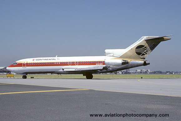 Continental Airlines Boeing 727-22 N40489 (1985)