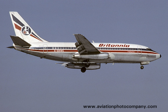 Britannia Airways Boeing 737-204(A) G-BHWE (1983)