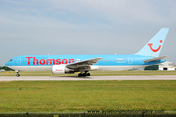 Thomson Airways Boeing 767-304ER G-OBYG at Manchester (2006)