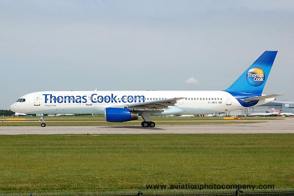 Thomas Cook Airlines Boeing 757-2G5 G-JMCG at Manchester (2006)