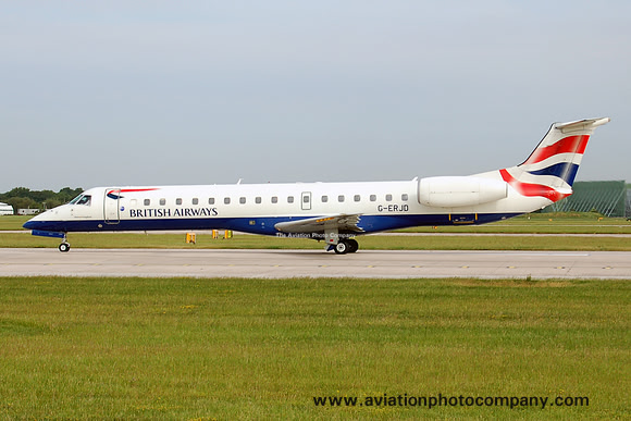 British Airways Connect Embraer EMB-145 G-ERJD at Manchester (2006)