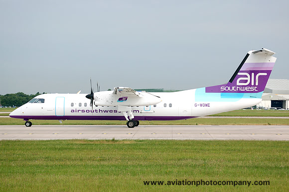Air Southwest DHC-8-311 G-WOWE at Manchester (2006)