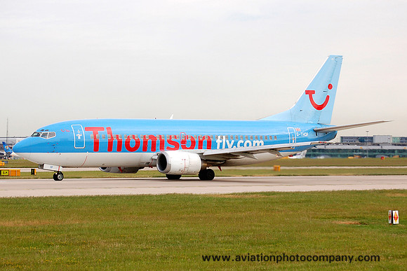 ThomsonFly Boeing 737-3Q8 G-THOF at Manchester (2006)