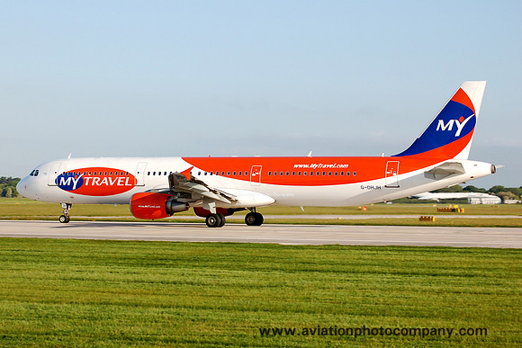 MyTravel Airways Airbus A321-211 G-DHJH at Manchester (2006)