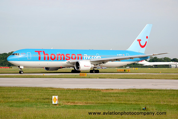 ThomsonFly Boeing 767-304ER G-OBYF at Manchester (2006)