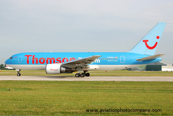 ThomsonFly Boeing 767-204 G-BYAA at Manchester (2006)