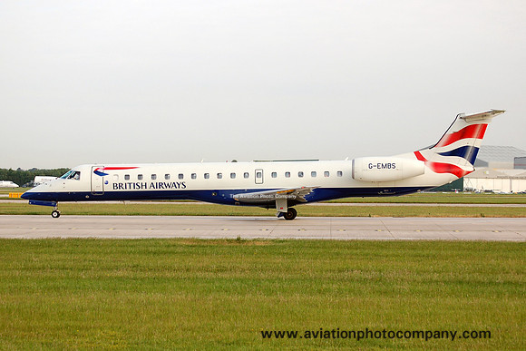 British Airways Connect Embraer EMB-145 G-EMBS at Manchester (2006)
