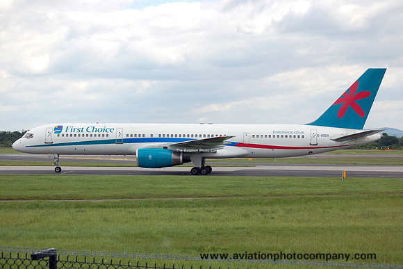 First Choice Airways Boeing 757-2Y0ER G-OOOX at Manchester (2006)