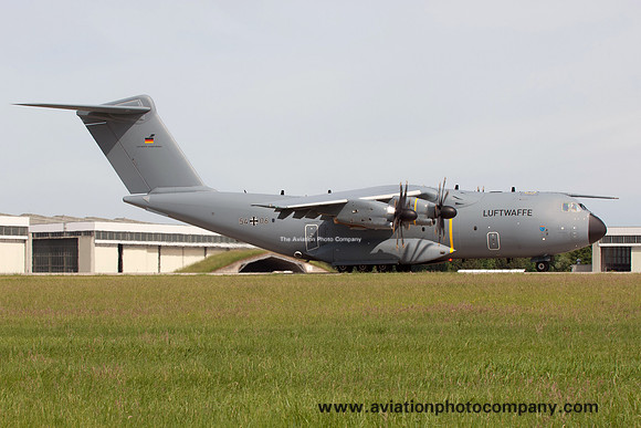 German Air Force LTG62 Airbus A400M 54+06 at Landsberg (2017)