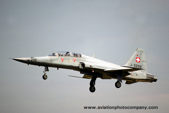 Swiss Air Force Northrop F-5F Tiger J-3206 (1990)