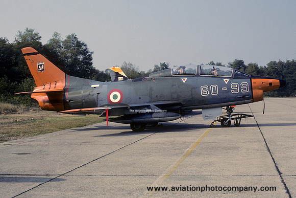 Italian Air Force 60 Stormo FIAT G-91T MM54399/60-99 (1990)
