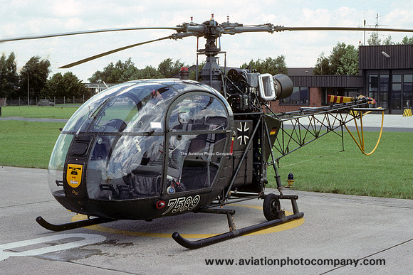 German Army HFR10 Sud Alouette II 75+89 (1990)