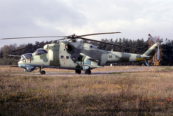 German Air Force KHG3 Mil Mi-24D 96+04 (1991)
