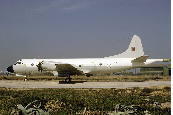 Portuguese Air Force 601 Esq Lockheed P-3P Orion 4804 (1990)