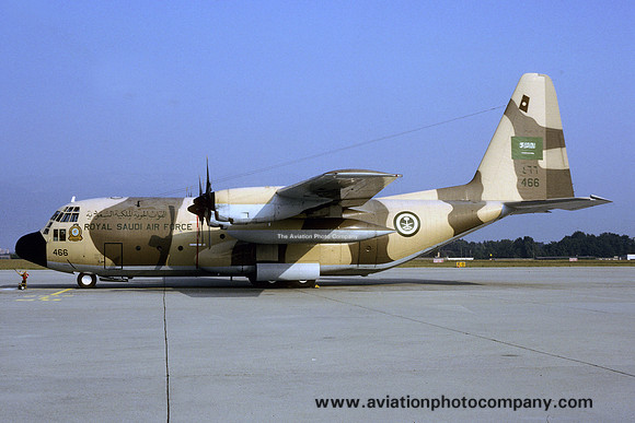 Saudi Air Force 4 Squadron Lockheed C-130H Hercules 466 (1991)