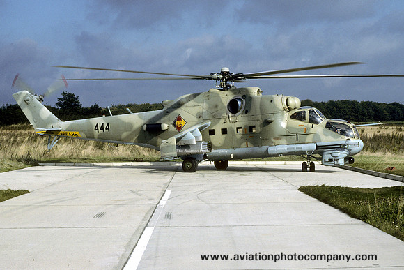 East German Air Force KHG5 Mil Mi-24D 444 (1990)