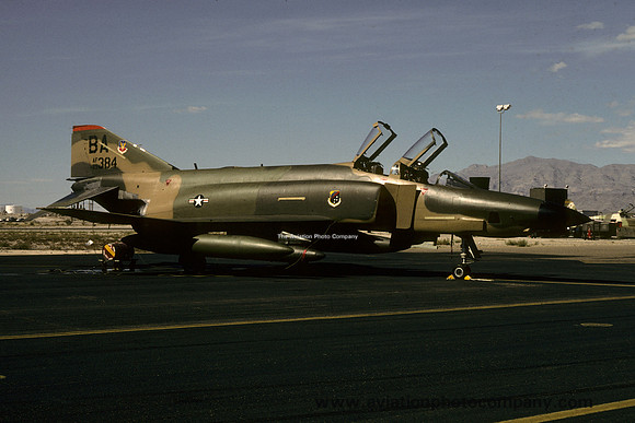 USAF 67th Tactical Reconnaissance Wing 91st Tactical Reconnaissance Squadron McDonnell RF-4C Phantom 69-0384/BA (1980)