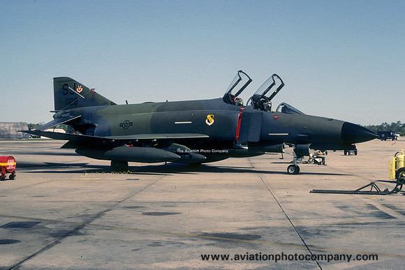 USAF 4th Tactical Fighter Wing 335th Tactical Fighter Squadron McDonnell F-4E Phantom 72-0128/SJ (1984)