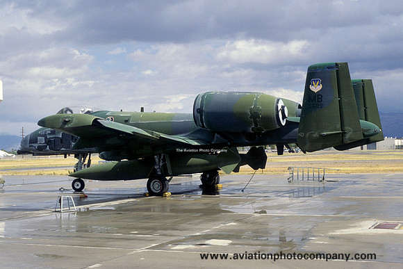 USAF Fairchild A-10A Thunderbolt 78-0589/MB at Davis Monthan (2000)
