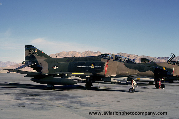 USAF 4th Tactical Fighter Wing 334th Tactical Fighter Squadron McDonnell F-4E Phantom 73-1182/SJ (1982)