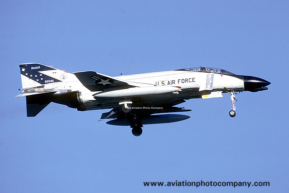 USAF Minnesota Air National Guard 179th Fighter Interceptor Squadron McDonnell F-4D Phantom 65-0595 (1987)