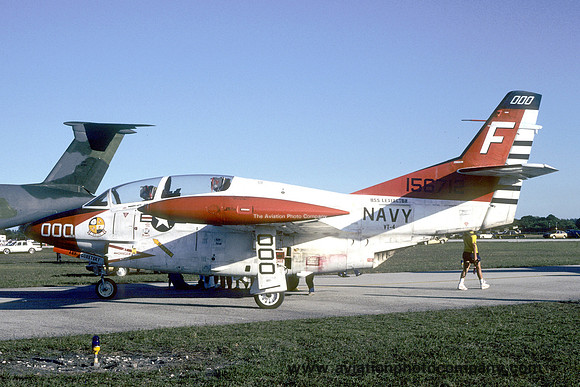 US Navy TAW-6 VT-4 North American T-2C Buckeye 156714/F-000 (1986)