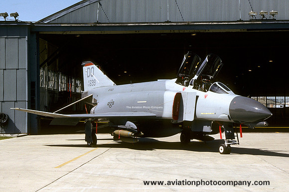 USAF AFRes 89th Tactical Fighter Squadron McDonnell F-4D Phantom 66-7699/DO (1987)