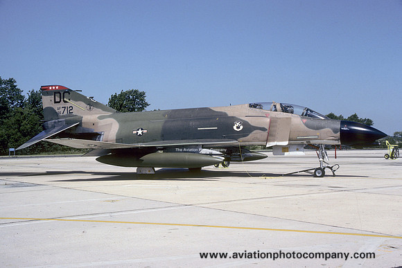 USAF District of Columbia Air National Guard 121st Tactical Fighter Squadron McDonnell F-4D Phantom 66-7712/DC (1985)