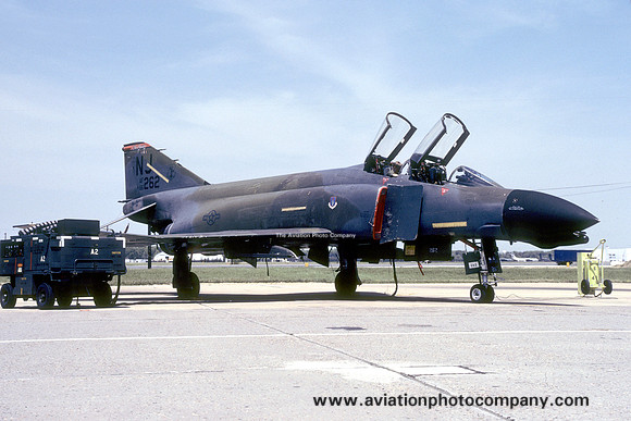 USAF New Jersey Air National Guard 141st Tactical Fighter Squadron McDonnell F-4E Phantom 66-0262/NJ (1985)