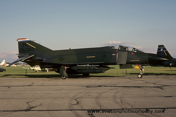 USAF Indiana Air National Guard 113th Tactical Fighter Squadron McDonnell F-4C Phantom 63-7565/HF (1987)