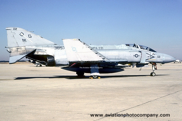 US Marines VMFA-321 McDonnell F-4S Phantom 153857/MG-02 (1987)