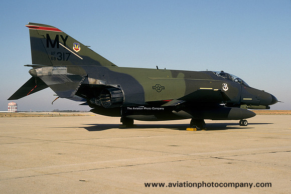 USAF 347th Tactical Fighter Wing 68th Tactical Fighter Squadron McDonnell F-4E Phantom 68-0317/MY (1986)