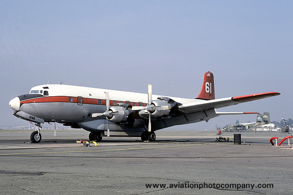 Douglas DC-7B N848D/61 (1985)
