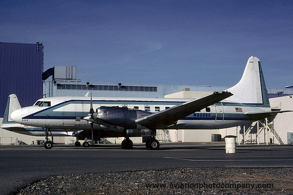 Ex Republic Airlines Convair 580 N90855 (1985)