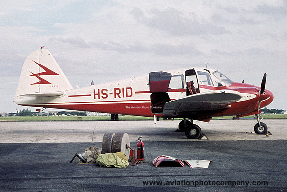 Thai Royal Irrigation Department Piper PA-23-160 Apache HS-RID (1963)