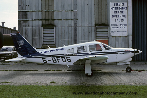 Hydro Dynamic Products Piper PA-28-201T Cherokee Arrow II G-BFDG (1985)