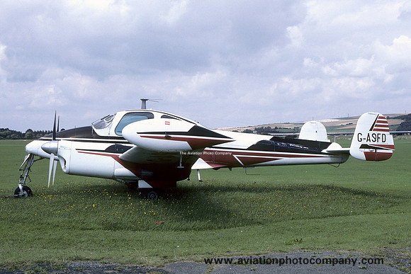LET L-200A Morava G-ASFD at Shoreham (1985)