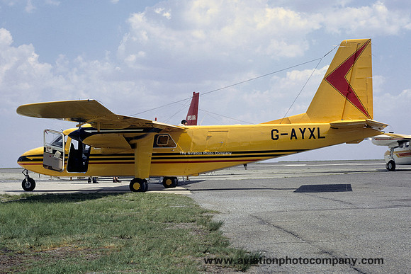Britten Norman BN-2A-21 Islander G-AYXL (1972)