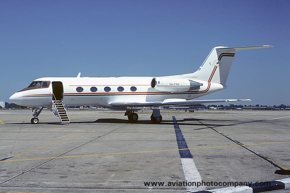 Jet Ejecutivos-Televisa S.A. Gulfstream II XA-FOU