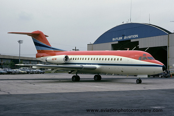 Temple Eastex Inc Fokker F-28-1000 N27W